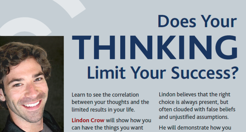 Does Your Thinking Limit Your Success